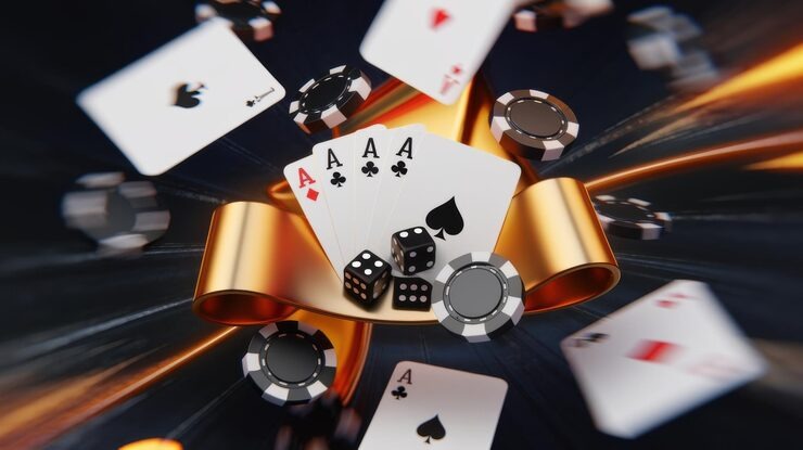 Mobile app interface showing live casino and sports markets